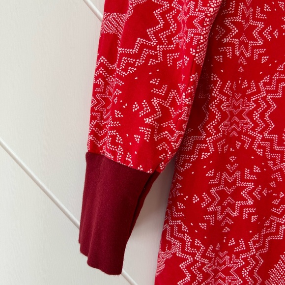 Hearth & Hand with Magnolia Christmas Winter Women's Onesie with Butt Flap - Picture 5 of 7